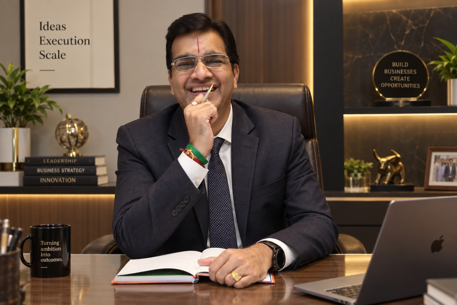 Dr. Brajesh Maheshwari portrait