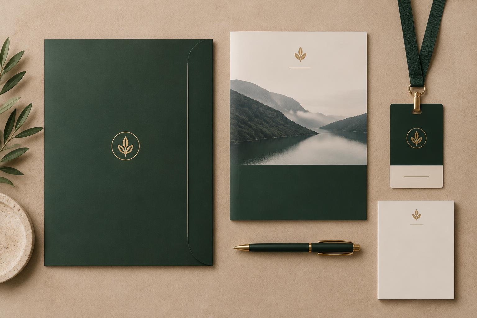 BMI Growth forum kit: folder, brochure, notepad, pen and badge